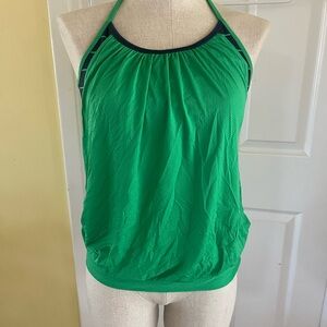 Lululemon Green Top with Built in Bra